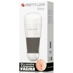 PRETTY LOVE KITTY WHITE MASTURBAATOR VAGIINA 2